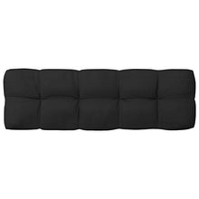 vidaXL Cuscini per Divano su Pallet 5 pz Neri
