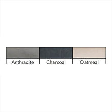 Gartentraum Divano da Giardino a 3 posti in Alluminio e Corda per Esterni - Austen Sofa/Charcoal