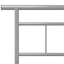 vidaXL Giroletto Grigio in Metallo 100x200 cm