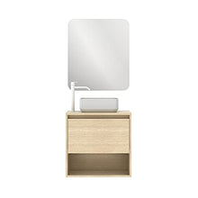 Amizuva Niwa Top Mobile da bagno, in legno, 60 cm, 4 pezzi