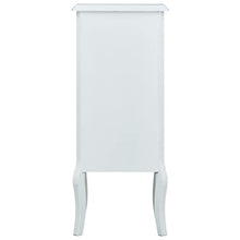 vidaXL Credenza con 4 Cassetti Bianca 40x30x95 cm in MDF