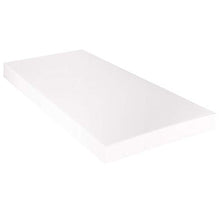 SKM Letto con Materasso Bianco in Similpelle 90x200 cm (29.94kg)