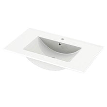 Randalsa Happy mobili 80 cm | Grigio | 81 x 91 x 46 cm | Mobile con 2 cassetti + lavabo in Ceramica