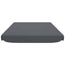 Oushome Baldacchino Ricambio per Dondolo Giardino Antracite 192x147 cm