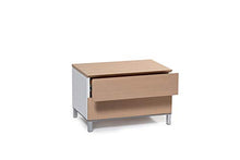 D.G.M. Srl Comodino Duo 60, Legno, L.60 x P. 40 X H.38,5 cm
