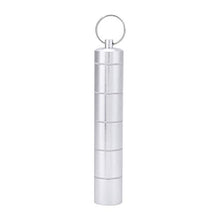 BanGSUN - Mini portapillole portatile impermeabile per medicina, porta droga