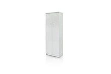 Dmora Armadio scarpiera a 2 Ante, Legno, 62 x 34 x 183 cm