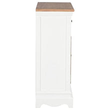 vidaXL Credenza Elegante Carattere Rustico Solida Raffinata Pulizia Facile Classica Buffet Madia Mobiletto Armadio Bianco Legno Massello