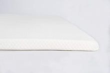 Materasso Topper viscoelastico antiacaro traspirante ed estraibile (150 x 190 cm)
