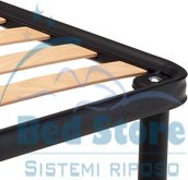 RETE A DOGHE STRETTE SINGOLA PER LETTO SINGOLO 80X175 ORTOPEDICA