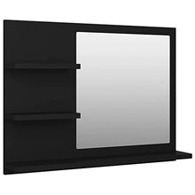 vidaXL Specchio da Bagno Rovere Sonoma 60x10,5x45 cm in Truciolato