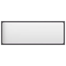 vidaXL Set Mobili da Bagno 2 pz Grigio Lucido in Truciolato