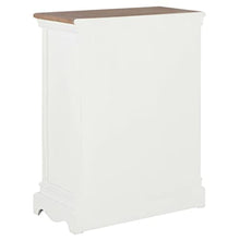 vidaXL Credenza Elegante Carattere Rustico Solida Raffinata Pulizia Facile Classica Buffet Madia Mobiletto Armadio Bianco Legno Massello