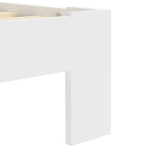 BIGTO - Struttura per letto in legno di pino massiccio, per camera da letto, stile C, colore: bianco, 140 x 200 cm