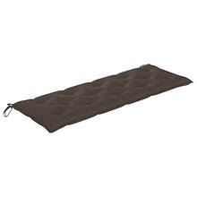 vidaXL Panca da Giardino con Cuscino Talpa 150 cm in Legno di Teak