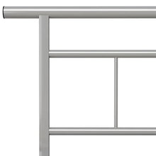 vidaXL Giroletto Grigio in Metallo 180x200 cm
