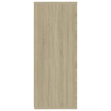vidaXL Credenza Grigio Cemento 105x30x75 cm in Truciolato
