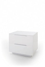 Robas Lund Comodino, Bianco, BxHxT 50x40x40 cm