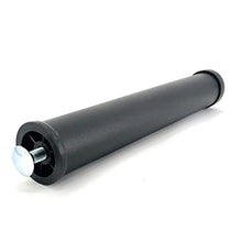 Cortassa - Set 4 Piedi per Rete a Doghe Gambe Letto Universali in Acciaio Resistente Con Gomma Anti Graffio e Anti Scivolo (31 cm)