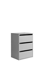 Forte Twist Cassetti, Legno ingegnerizzato, Grigio, 51 x 39.60 x 70.60 cm
