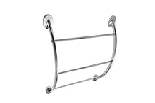 Croydex Britannia Flexi-Fix - Portasciugamani curvo cromato, 13,5 x 51 x 57,2 cm