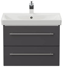 Mobile bagno con lavabo Villeroy & Boch Avento 65cm antracite satinato