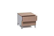 D.G.M. Srl Comodino Duo 45, Legno, L.45 x P. 40 X H.38,5 cm