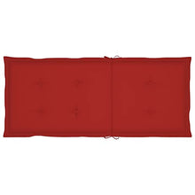 vidaXL Sedie da Giardino Reclinabili 2 pz con Cuscini Massello Acacia
