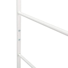 Gerson 2812 Scala Portasciugamani Metallo, Bianco, 45x24x160 cm