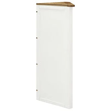vidaXL - Eckschrank 59x36x100 cm Eiche Massivholz