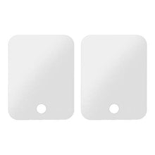 1pc Specchio doccia senza nebbia Specchio per trucco antiappannamento Specchio senza cornice durevole