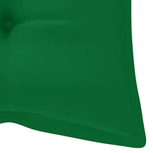 vidaXL Panchina da Giardino Cuscino 135 cm Massello d'Acacia Grigio