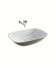 Lavabo d'appoggio in luxolid 60x42 cm - soft medium