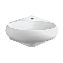 Whitehaus Collection WHKN1137 - Lavabo collezione Isabella, colore: Bianco