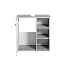 Mobili da Bagno Neptunus (Cemento con bianco)