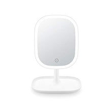 Specchio per Trucco a LED, Specchio per Trucco a LED, Specchio ad Alta Definizione da 8,4 Pollici, dimmer Continuo, Ricarica USB, Rotazione Specchio a 180 °, Specchio per Il Trucco del Desktop