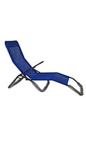 Sedam Srl Sdraio Basculante Colore Blu, Reclinabile, Giardino Poltrona Esterno (Blu)