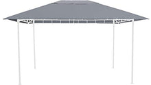 GRASEKAMP Qualità dal 1972 48119 Tetto di ricambio 3 x 4 m, grigio per gazebo da giardino anticato, gazebo per feste