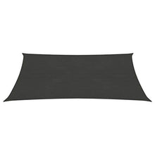 vidaXL Vela Parasole 160 g/m² Antracite 2,5x3 m in HDPE