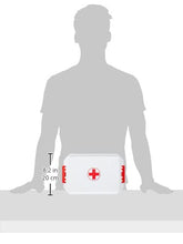 TATAY Scatola per il Primo Soccorso con Coperchio, Plastica, Bianco (Croce Rossa), 4.5 L