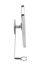 Wenko 22734100 anti-appannamento Specchio Turbo della Loc in acciaio inox, argento, 17 x 17 x 5 cm