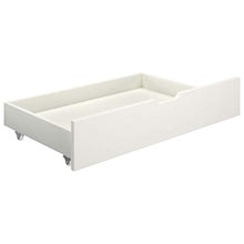 FAMIROSA Giroletto con Baldacchino 2 Cassetti Bianco in Pino 180x200 cm