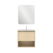 Amizuva Niwa Mobile da bagno, in legno, 60 cm, 3 pezzi