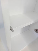 tft Pensile da Bagno 1 Anta Push 35x18x47,5 cm in Legno Ibiza Bianco Opaco