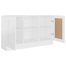 vidaXL Credenza Bianca 120x30,5x70 cm in Legno Multistrato