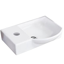 FACKELMANN - Set di mobili da bagno luminosi, 4 pezzi, Lino, WC a LED, lavabo da appendere, 45 cm e specchio rotondo da bagno