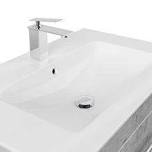 Mobile bagno con lavabo Villeroy & Boch Venticello 80cm grigio cemento