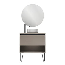 Amizuva Yoko Top Mobile da bagno, in legno, 80 cm, 4 pezzi