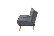 Marchio Amazon - Movian Scutari - Divano letto a 3 posti, 194 x 95 x 89 cm, grigio scuro