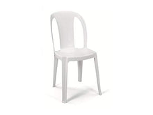 Siesta Wonlace - 6X Sedia in Plastica da Giardino Senza Braccioli